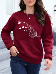 KASHIAN Women Printed Sweatshirt