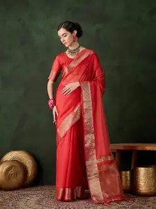 DEVATITHI Zari Organza Saree