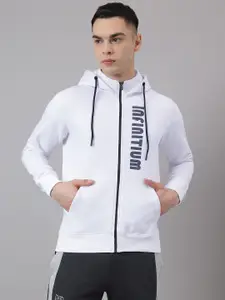 Richlook Men Printed Hooded Sweatshirt