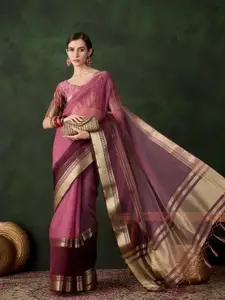 DEVATITHI Zari Organza Saree