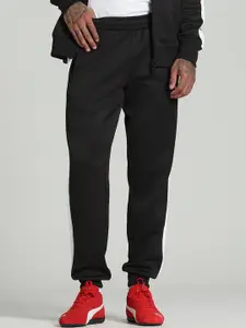 Puma T7 Always On Men Brand Logo Printed Mid Rise Sweatpants