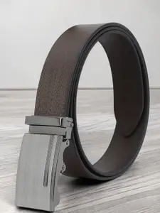 Provogue Men Textured Leather Formal Belt