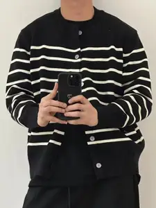 StyleCast x Revolte Men Striped Cardigan