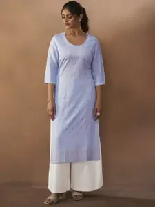 Anouk Women Ethnic Motifs Embroidered Thread Work Kurta