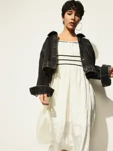 ONLY Fit & Flare Midi Dress