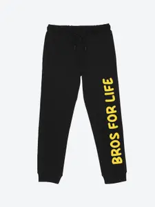 YK Disney Boys Printed Mid Rise Joggers