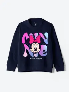 YK Disney Girls Graphic Printed Sweatshirt
