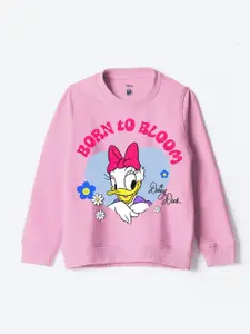 YK Disney Girls Printed Sweatshirt