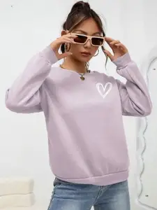 KASHIAN Women Printed Hooded Sweatshirt