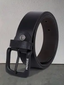 Provogue Men Textured Leather Formal Belt