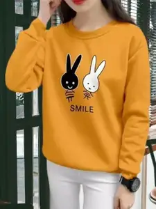 KASHIAN Women Printed Sweatshirt