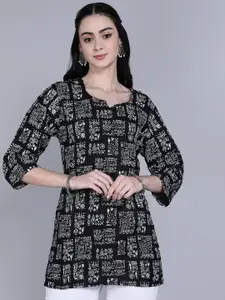 Tviksha Fashion Geometric Printed Kurti