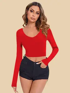 Dream Beauty Fashion Women Fitted Crop Top