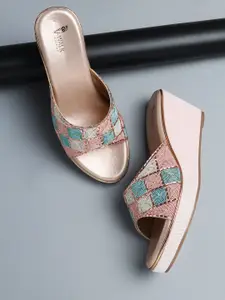 V-WALK Women Embellished Sandals