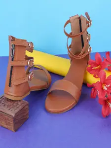 BAESD Women Open Toe Flats