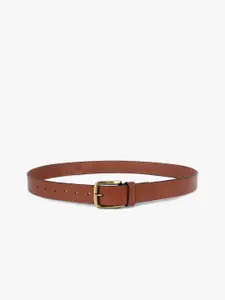Provogue Men Textured Leather Belt