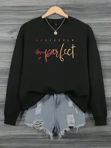 KASHIAN Women Printed Pullover Sweatshirt