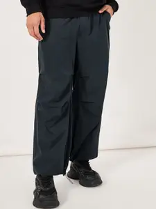 Styli Men Oversized Fit Parachute Pants