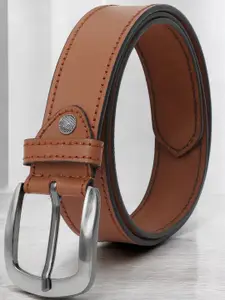 Provogue Men Textured Leather Formal Belt