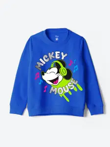 YK Disney Boys Printed Round Neck Sweatshirt