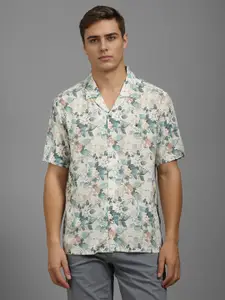 Louis Philippe Sport Men Slim Fit Floral Printed Casual Shirt