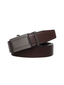 Provogue Men Textured Reversible Formal Belt