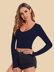 Dream Beauty Fashion Women Fitted Crop Top
