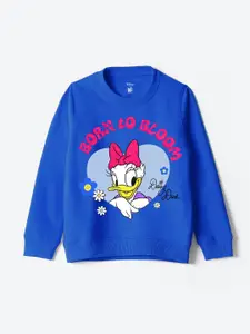 YK Disney Girls Printed Sweatshirt