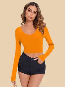Dream Beauty Fashion Women Fitted Crop Top