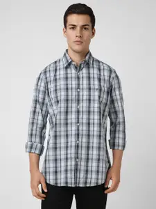 Van Heusen Sport Men Slim Fit Opaque Checked Casual Shirt