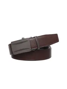 Provogue Men Textured Reversible Formal Belt