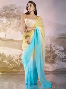 Mitera Ombre Pure Chiffon Saree