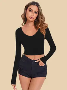 Dream Beauty Fashion Women Fitted Crop Top