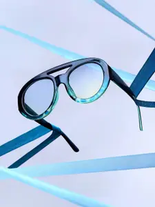 HAUTE SAUCE by  Campus Sutra HAUTE SAUCE by Campus Sutra Women Shield Sunglasses with Polarised Lens AW25_HSSG2795