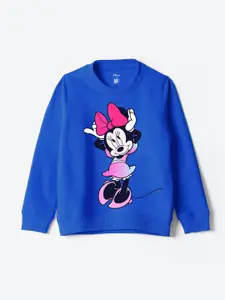 YK Disney Girls Printed Sweatshirt