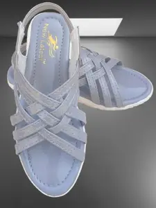 BAESD Girls Open Toe Flats