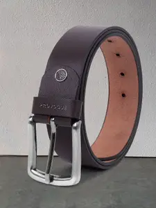 Provogue Men Textured Leather Formal Belt