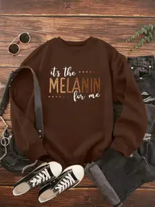 KASHIAN Women Printed Pullover Sweatshirt