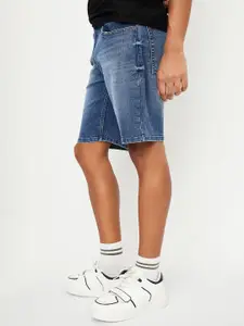 max Men Washed Denim Shorts