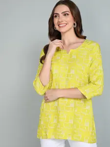 Tviksha Fashion Women Geometric Printed Kurti