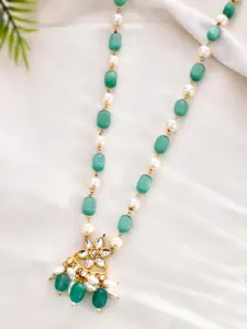 Silvermerc Designs Gold-Plated Pearls Beaded Necklace