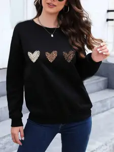 KASHIAN Women Printed Sweatshirt