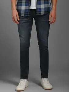 Louis Philippe Jeans Men Slim Fit Heavy Fade Cotton Jeans