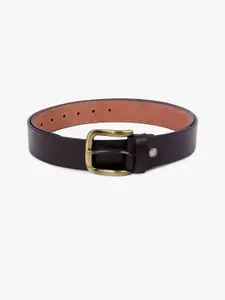Provogue Men Textured Leather Formal Belt