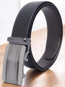 Provogue Men Textured Leather Reversible Formal Belt