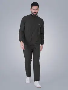 GOTO Men Mock Neck Zipper Tracksuit