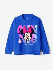YK Disney Girls Printed Sweatshirt