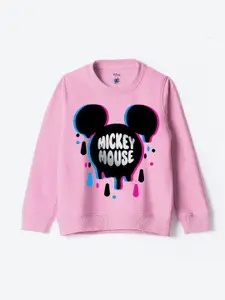 YK Disney Boys Printed Pullover Sweatshirt