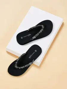 Forever Glam by Pantaloons Women Embellished Slip-On