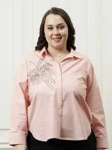 Athena Ample Women Relaxed Opaque Party Shirt